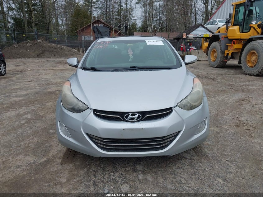 2012 Hyundai Elantra 1.8 Limited (Ulsan Plant) silver Lot 111044745159 Vin KMHDH4AE9CU472959