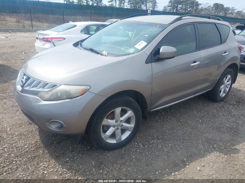 2009 Nissan Murano S VIN: JN8AZ18W19W207018 Lot: 44745181