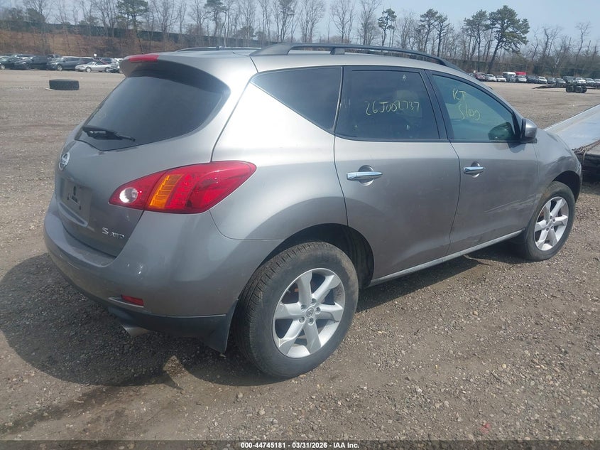 2009 Nissan Murano S VIN: JN8AZ18W19W207018 Lot: 44745181
