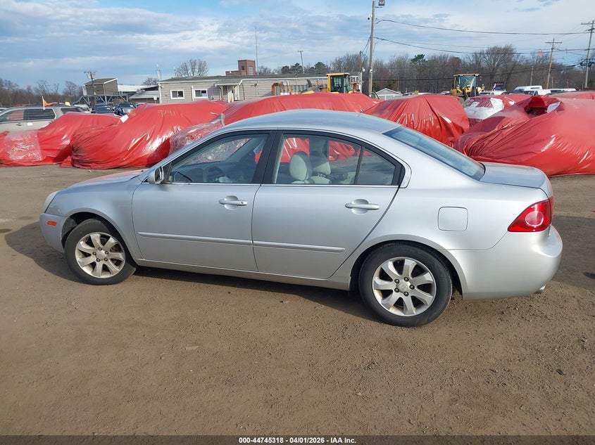 2008 Kia Optima Lx V6 VIN: KNAGE124385244159 Lot: 44745318