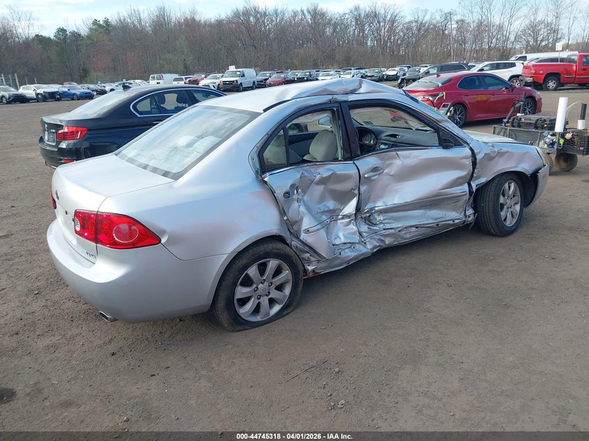 2008 Kia Optima Lx V6 VIN: KNAGE124385244159 Lot: 44745318