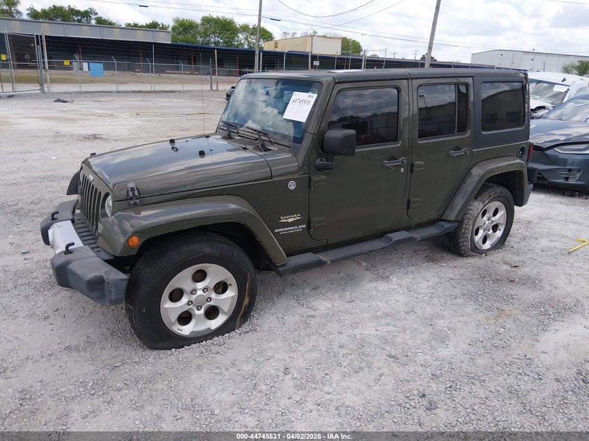 2015 Jeep Wrangler Unlimited Sahara 1C4BJWEG8FL771487 photo 1