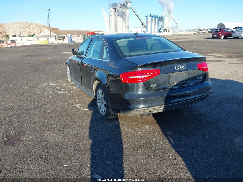 Vin: waubfafl7fn024433, lot: 45243063, audi a4 2.0t premium 20153