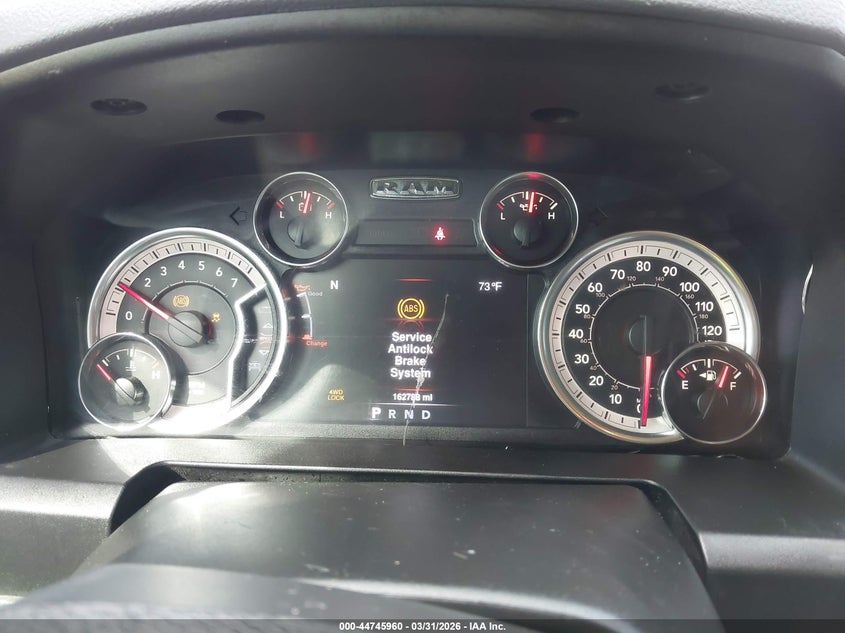 2019 RAM 1500 TRUCK 3.6L V-6 DOHC, VVT, 305HP