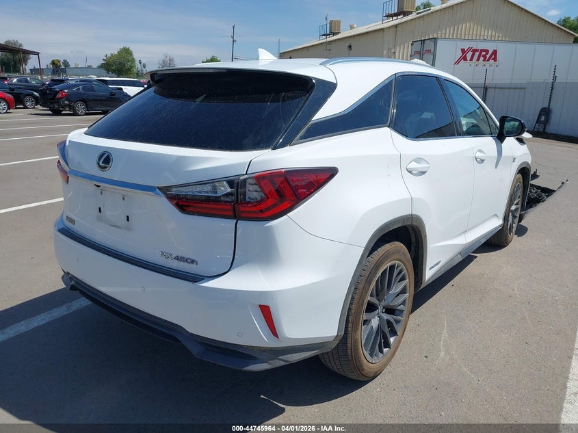 2019 Lexus Rx 450H F Sport