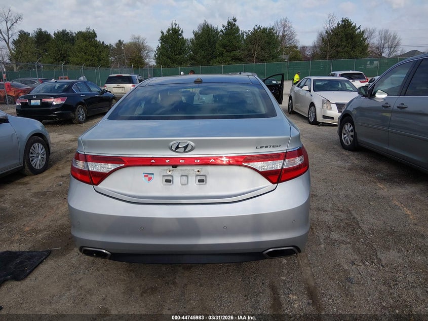 2016 Hyundai Azera Limited VIN: KMHFH4JGXGA569329 Lot: 44745983