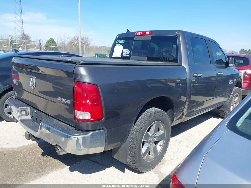 Vin: 1c6rr7lt8js109802, lot: 45243411, ram 1500 big horn  4x4 5'7 box 20184