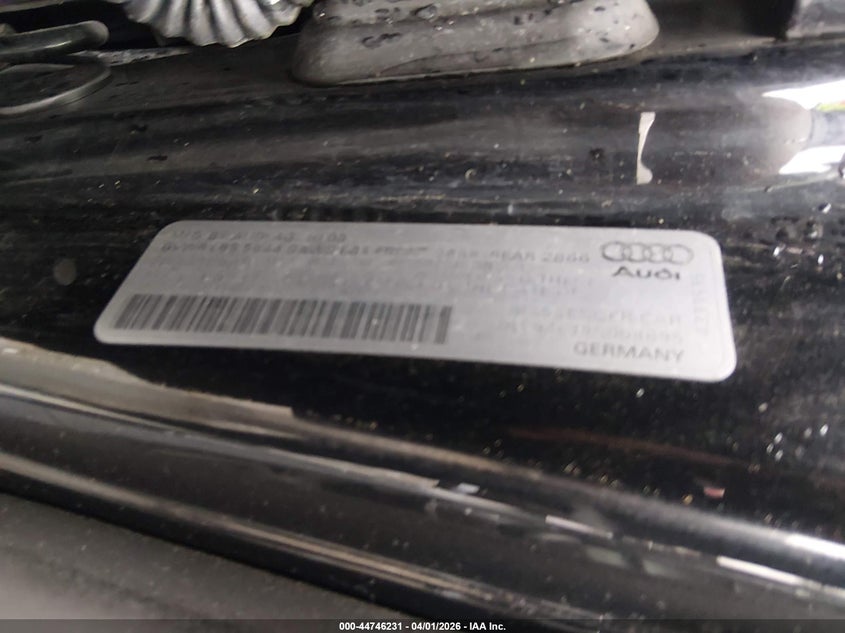 2009 Audi A8 4.2 VIN: WAULV94E39N008695 Lot: 44746231