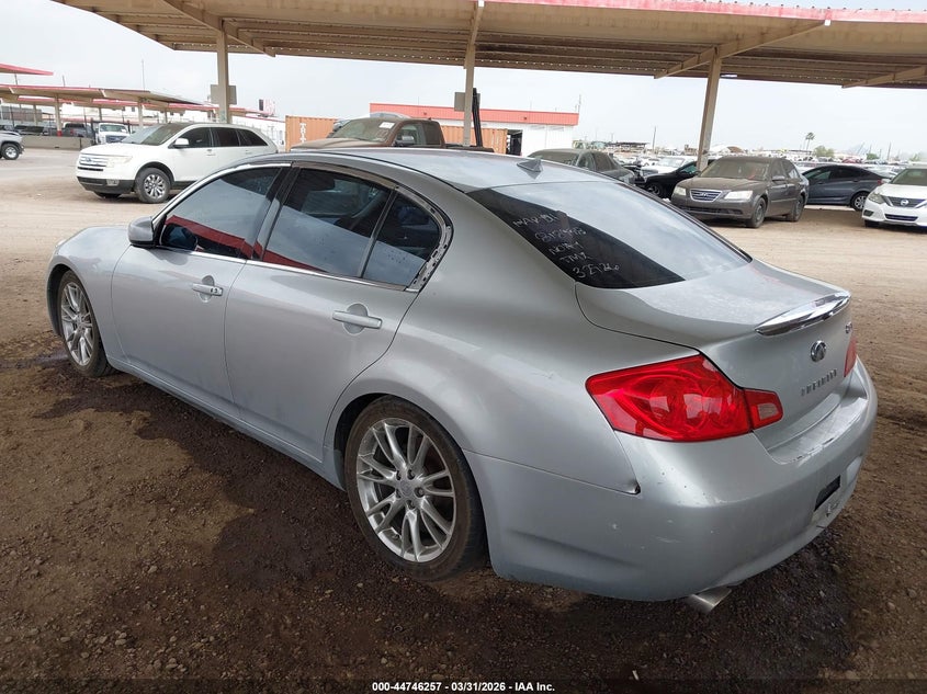 2007 INFINITI G35X auction photo 3