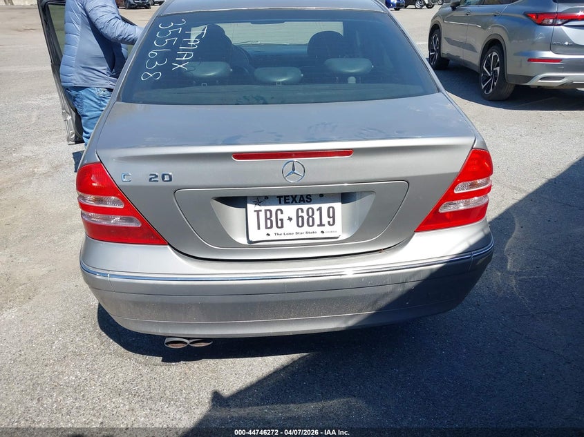 2003 Mercedes-Benz C 320 Sport VIN: WDBRF64J83F355638 Lot: 44746272