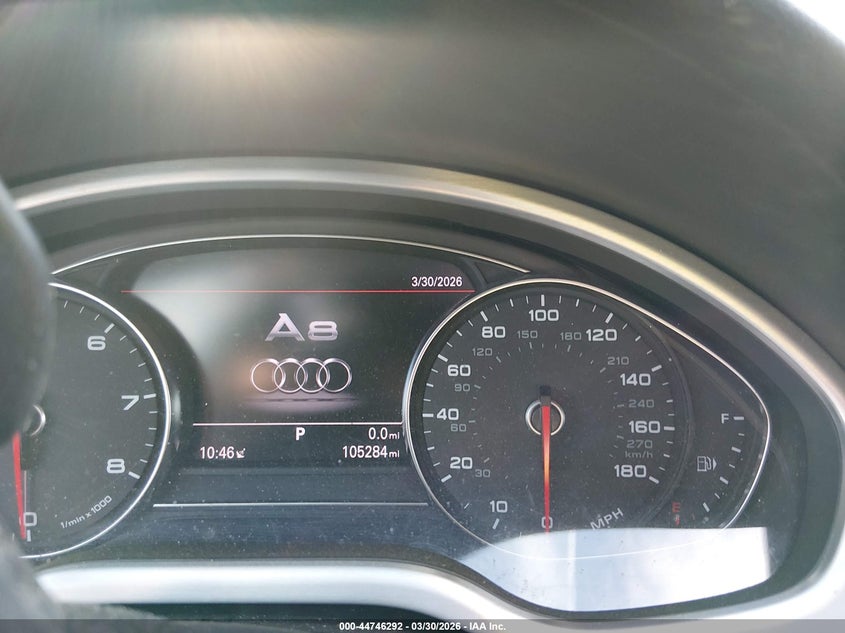 2012 Audi A8 4.2 VIN: WAUAVAFD0CN008643 Lot: 44746292