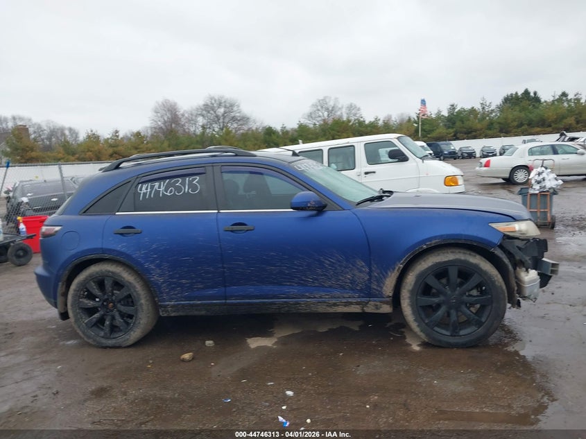 2005 Infiniti Fx45 VIN: JNRBS08WX5X402568 Lot: 44746313