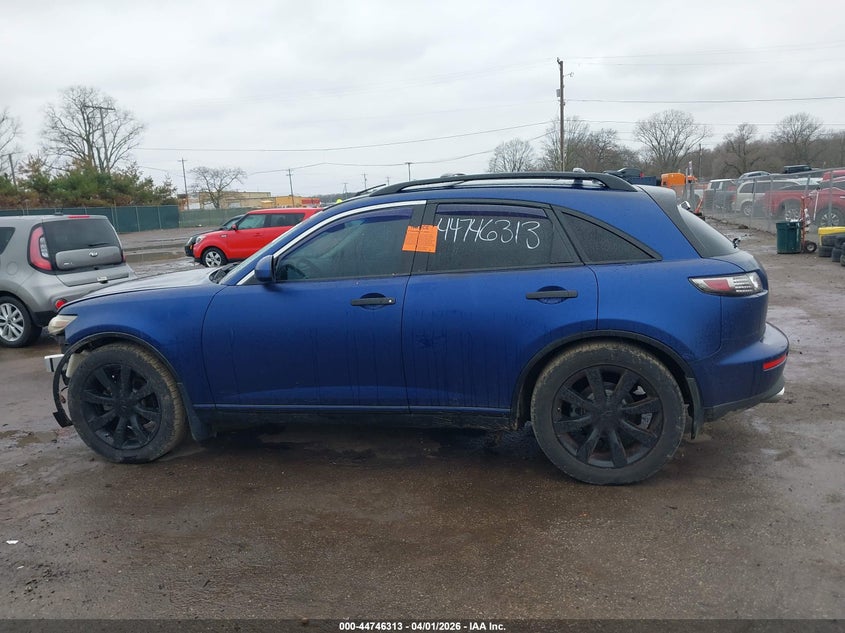 2005 Infiniti Fx45 VIN: JNRBS08WX5X402568 Lot: 44746313