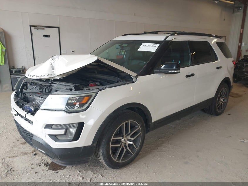 Vin: 1fm5k8gt1hgb38949, lot: 45243625, ford explorer sport 20172