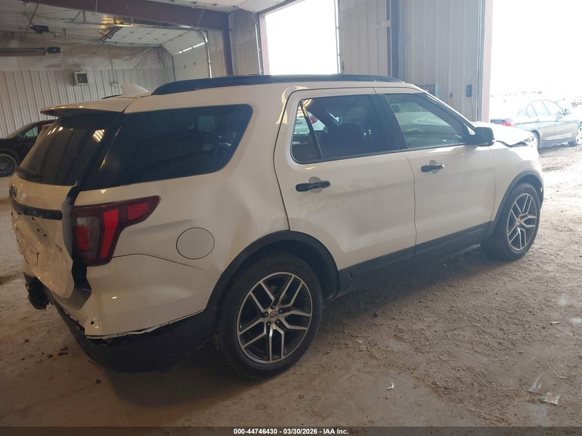 Vin: 1fm5k8gt1hgb38949, lot: 45243625, ford explorer sport 20174