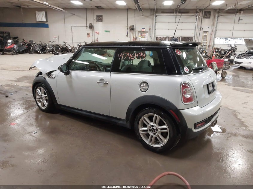 Vin: wmwsv3c53cty18938, lot: 45243689, mini cooper s 20123