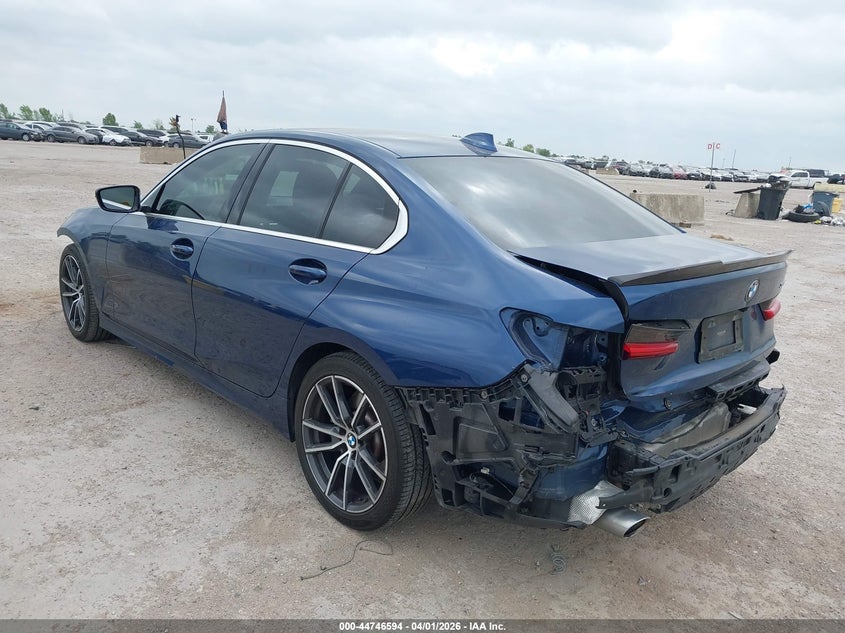 Vin: 3mw5r1j0xm8c12915, lot: 45243789, bmw 330i 20213