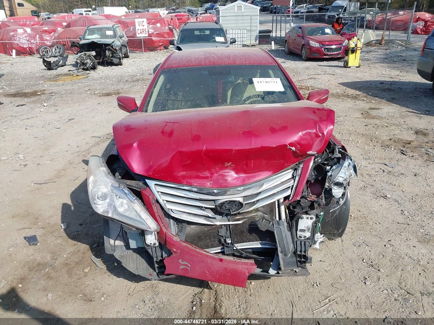 2013 Hyundai Azera VIN: KMHFG4JG1DA227749 Lot: 44746721