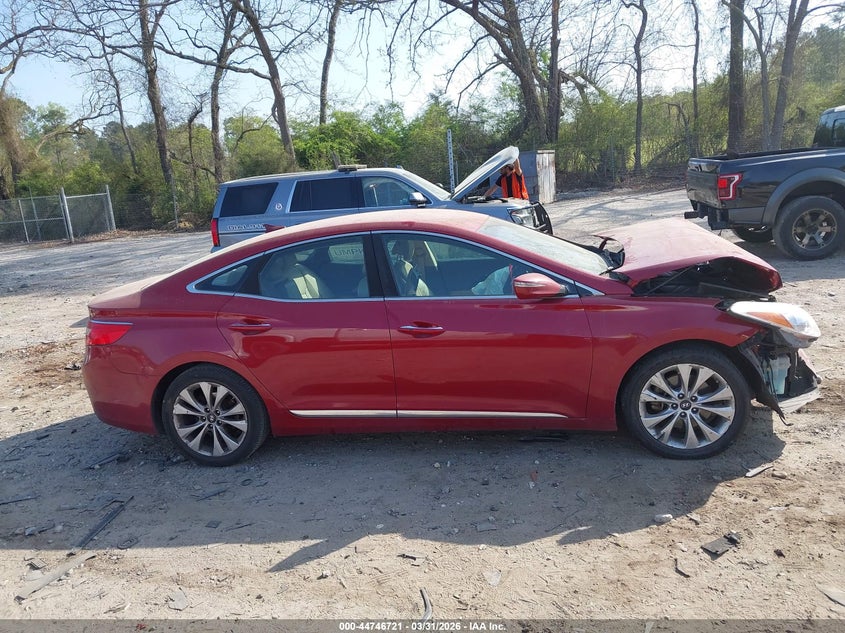 2013 Hyundai Azera VIN: KMHFG4JG1DA227749 Lot: 44746721