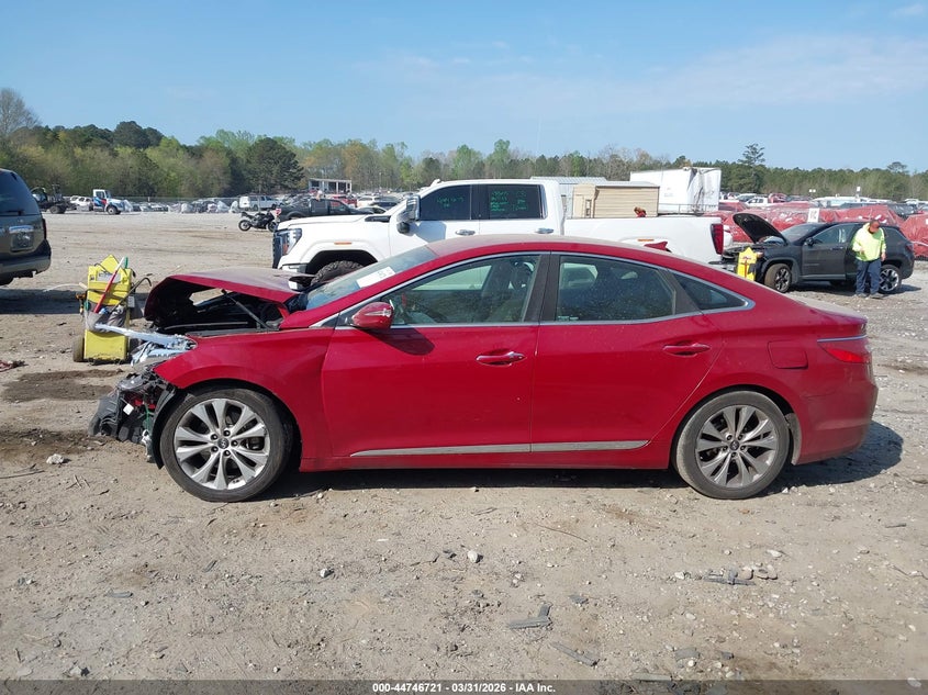 2013 Hyundai Azera VIN: KMHFG4JG1DA227749 Lot: 44746721