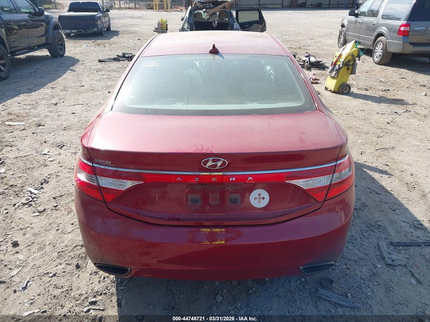 2013 Hyundai Azera VIN: KMHFG4JG1DA227749 Lot: 44746721