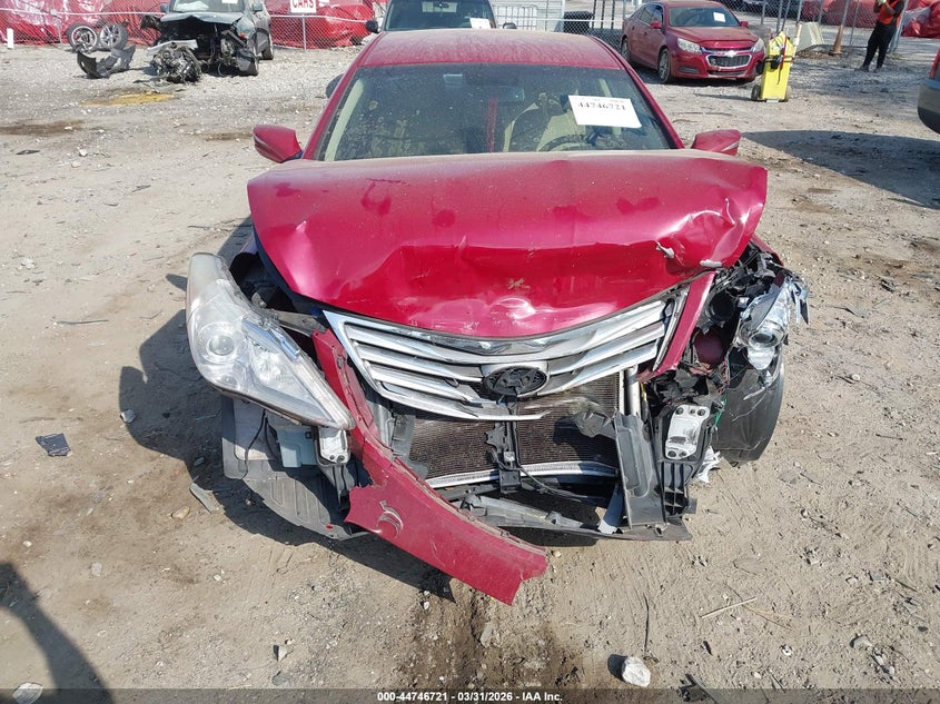 2013 Hyundai Azera VIN: KMHFG4JG1DA227749 Lot: 44746721