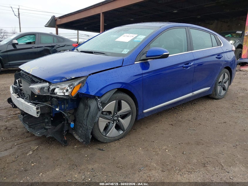 VIN KMHC85LC0NU274027 2022 HYUNDAI IONIQ HYBRID SEL
