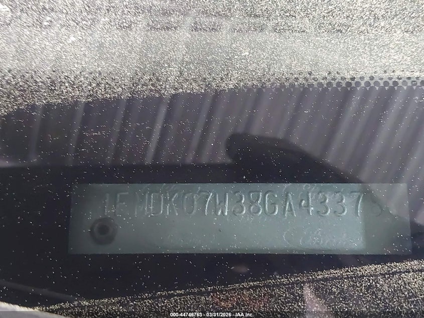 2008 Ford Taurus X Eddie Bauer VIN: 1FMDK07W38GA43378 Lot: 44746763