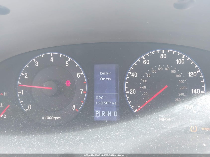 2010 Hyundai Azera Limited VIN: KMHFC4DF7AA461131 Lot: 44746803