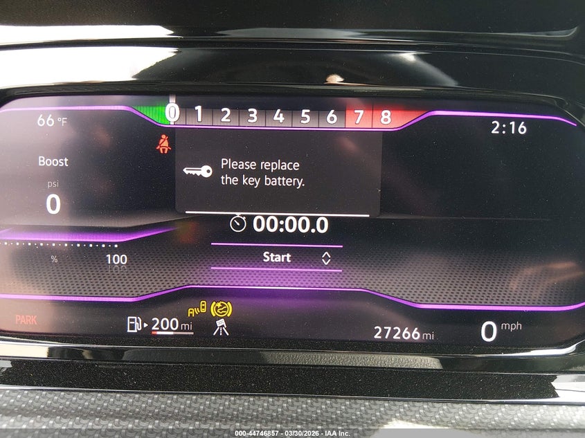 2023 VOLKSWAGEN GOLF R auction photo 7
