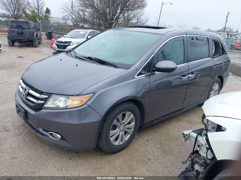 2015 Honda Odyssey Ex-L 5FNRL5H62FB065317 photo 1
