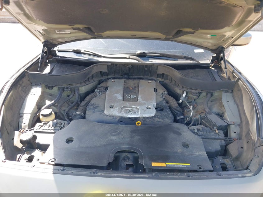 2010 Infiniti Fx35 VIN: JN8AS1MW2AM854599 Lot: 44746971