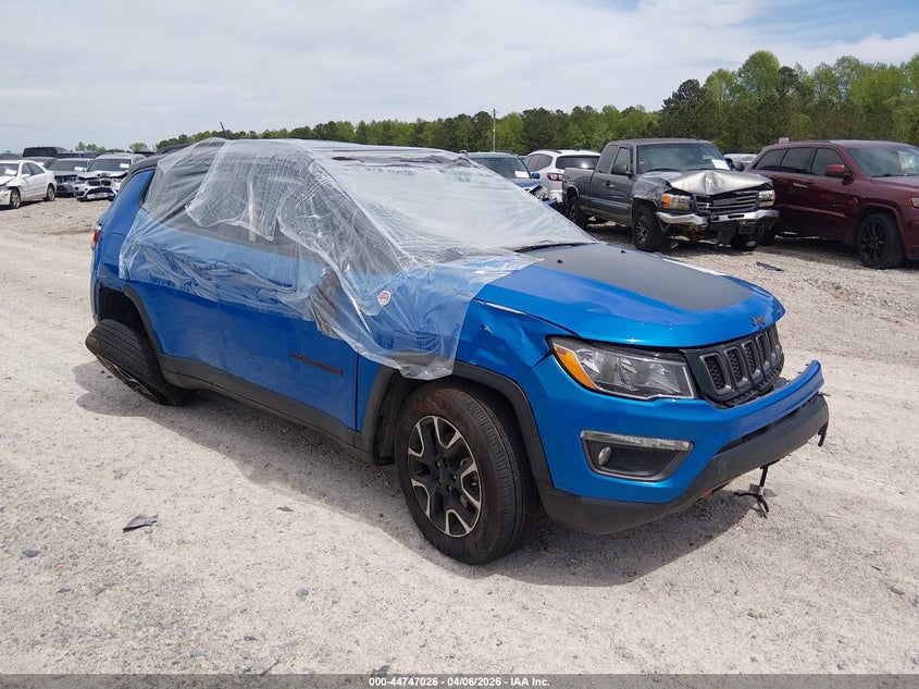 Vin: 3c4njddb5mt586984, lot: 45244221, jeep compass trailhawk 4x4 2021 img_1