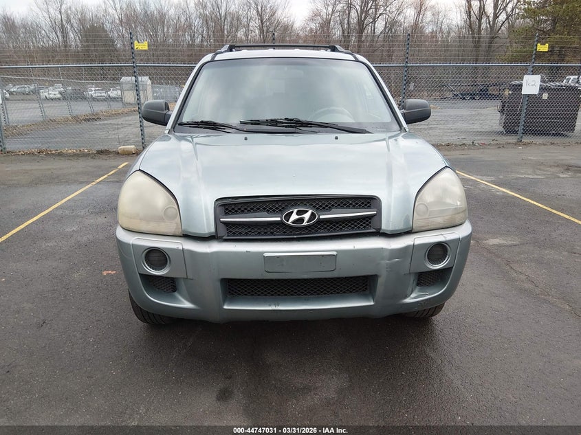 2006 Hyundai Tucson Gl VIN: KM8JM12BX6U463354 Lot: 44747031
