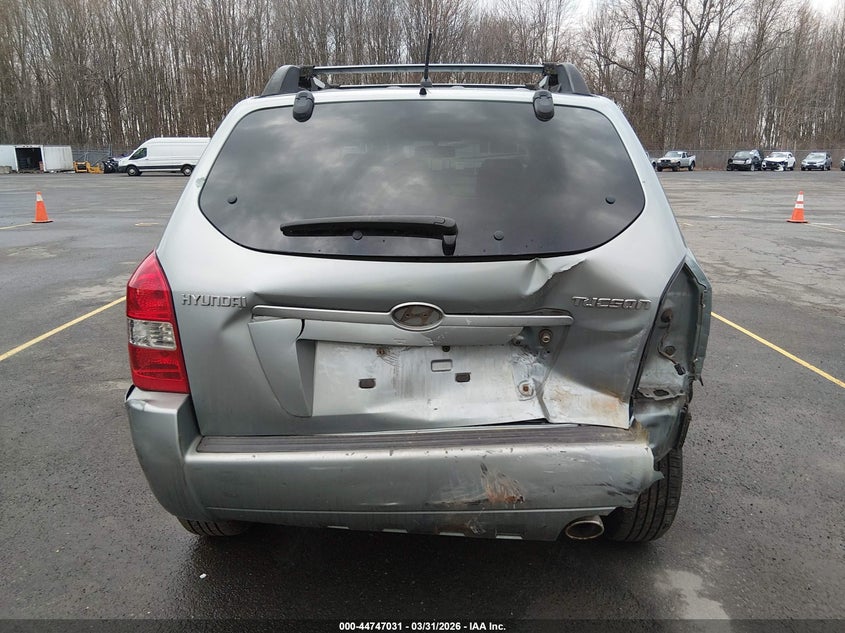 2006 Hyundai Tucson Gl VIN: KM8JM12BX6U463354 Lot: 44747031