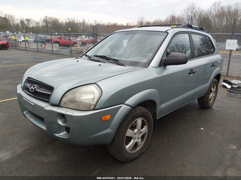 2006 Hyundai Tucson Gl VIN: KM8JM12BX6U463354 Lot: 44747031