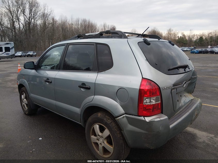 2006 Hyundai Tucson Gl VIN: KM8JM12BX6U463354 Lot: 44747031