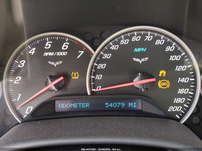 2011 Chevrolet Corvette VIN: 1G1YF2DW9B5110748 Lot: 44747061