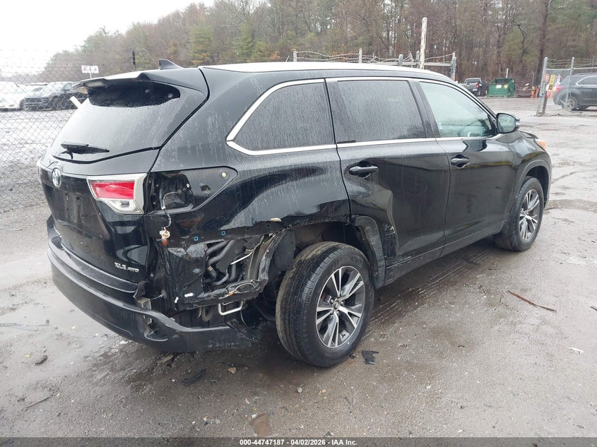 2016 Toyota Highlander Xle V6