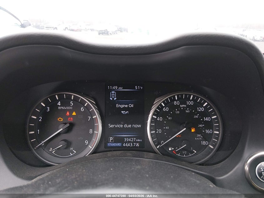 2021 INFINITI Q50 auction photo 7