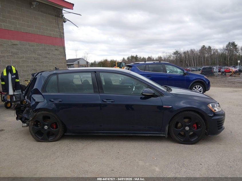 2017 Volkswagen Golf Gti Autobahn 4-Door/S 4-Door/Se 4-Door/Sport 4-Door VIN: 3VW4T7AU5HM060185 Lot: 44747521
