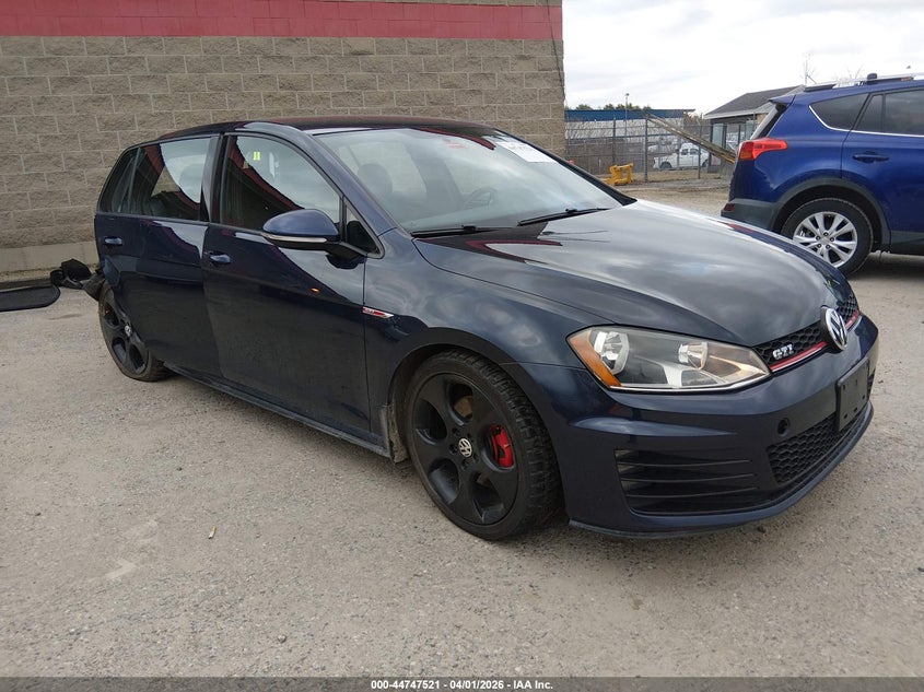 2017 VOLKSWAGEN GOLF GTI AUTOBAHN 4-DOOR/S 4-DOOR/SE 4-DOOR/SPORT 4-DOOR