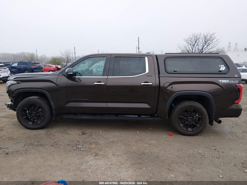 2022 Toyota Tundra Limited VIN: 5TFJA5DB4NX030711 Lot: 44747562