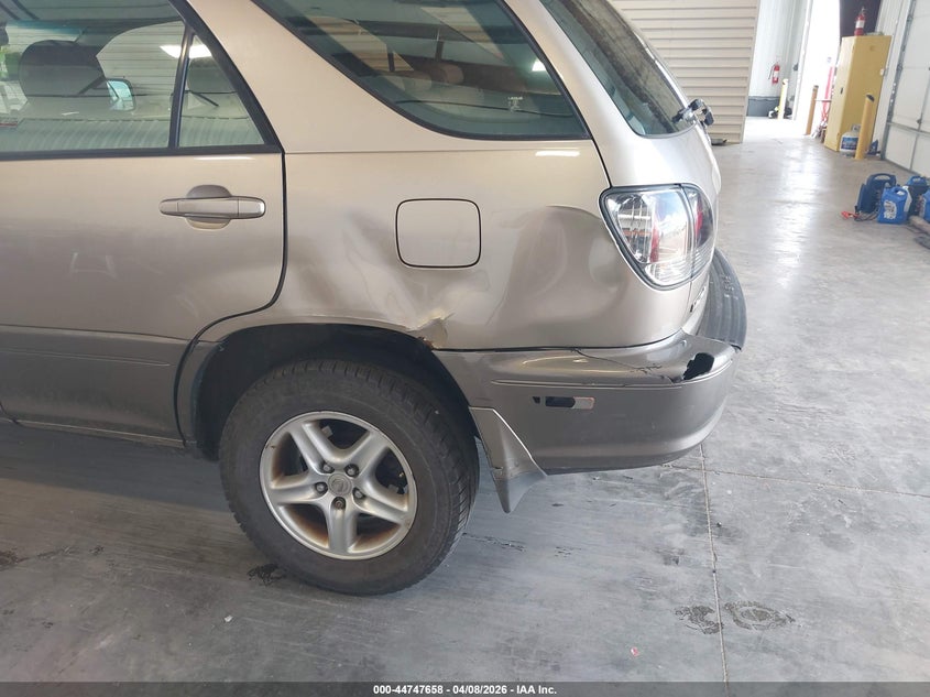 2001 Lexus Rx 300 VIN: JTJHF10UX10218424 Lot: 44747658