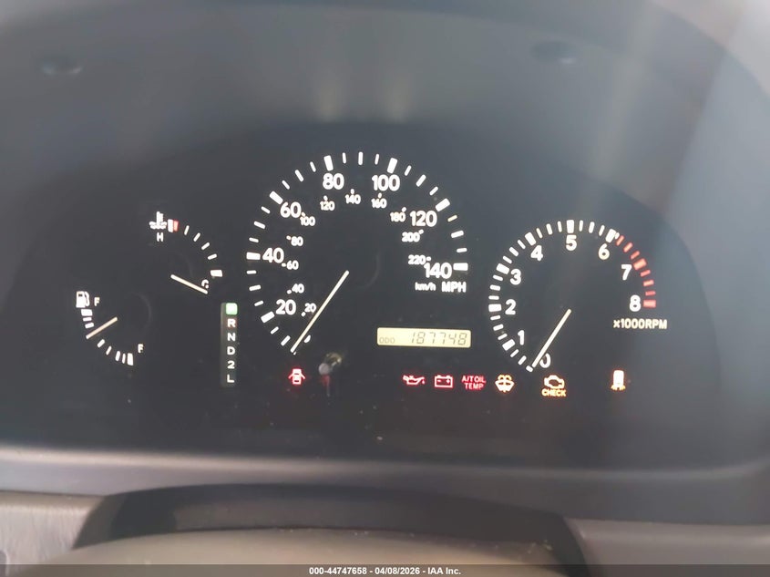 2001 Lexus Rx 300 VIN: JTJHF10UX10218424 Lot: 44747658