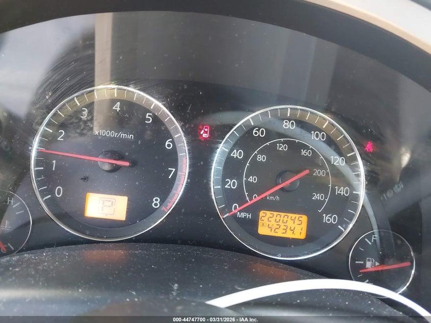 2005 Infiniti Fx35 VIN: JNRAS08U15X109975 Lot: 44747700