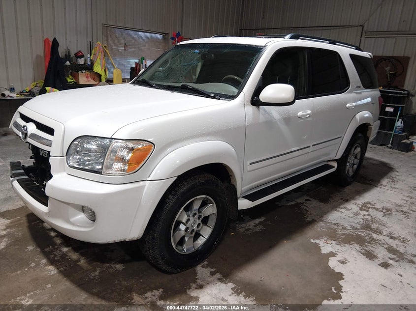 2006 TOYOTA SEQUOIA SPORT UTILITY VEHICLE 4.7L V-8 DOHC, VVT, 273HP