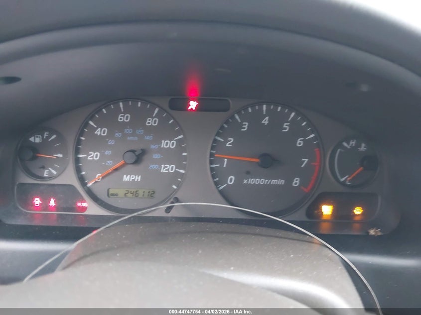 2002 Nissan Sentra Gxe VIN: 3N1CB51A12L555284 Lot: 44747754