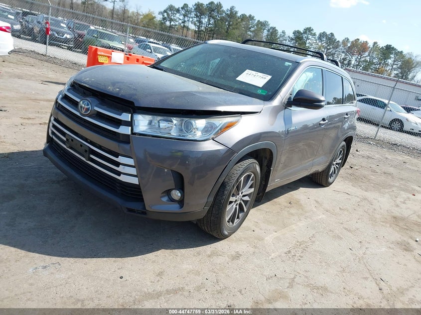 2018 Toyota Highlander Hybrid Xle