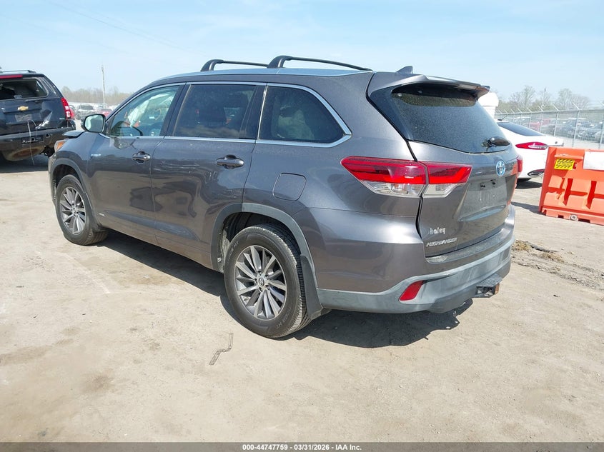 2018 Toyota Highlander Hybrid Xle
